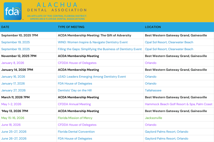 ACDA Event Calendar .